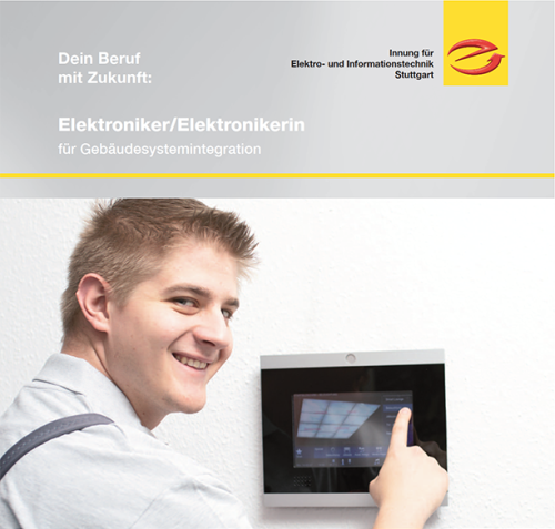 Flyer Elektroniker/-in für Gebäudesystemintegration