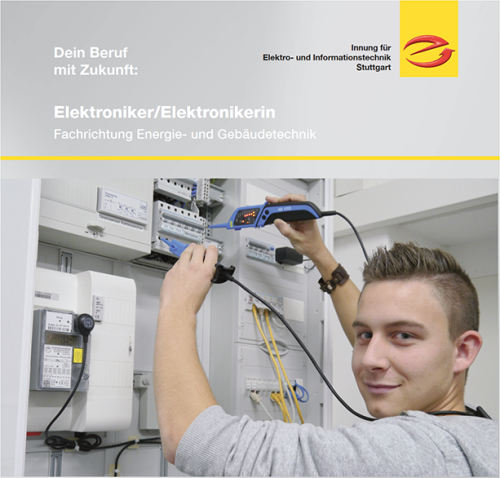 Flyer Elektroniker/-in Fachrichtung Energie- und Gebäudetechnik